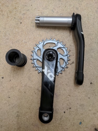 Sram x01 eagle kurbelset - sram,